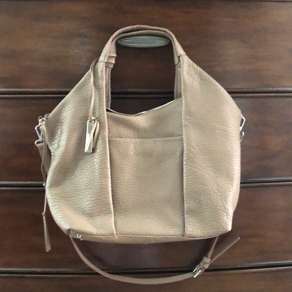 Vince Camuto Tan Leather Tote Bag